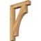 Ekena Millwork Westlake Block Rough Sawn Bracket, Western Red Cedar, 4"W x 24"D x 36"H BKT04X24X36WTL05RWR - alternate 1
